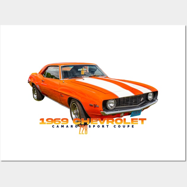 1969 Chevrolet Camaro Z28 Sport Coupe Wall Art by Gestalt Imagery